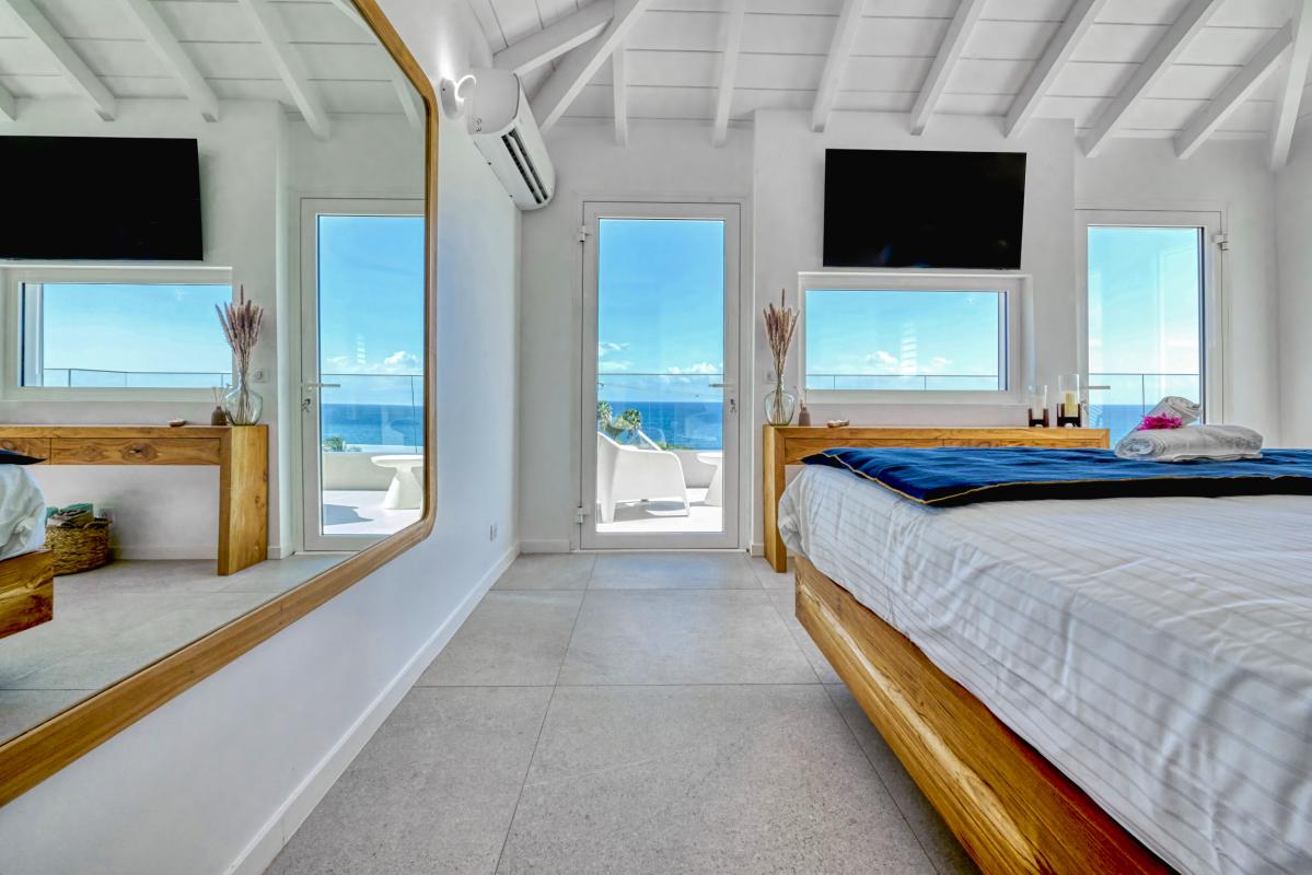 11.Location villa de luxe piscine vue mer Ste Anne Guadeloupe_Suite Master